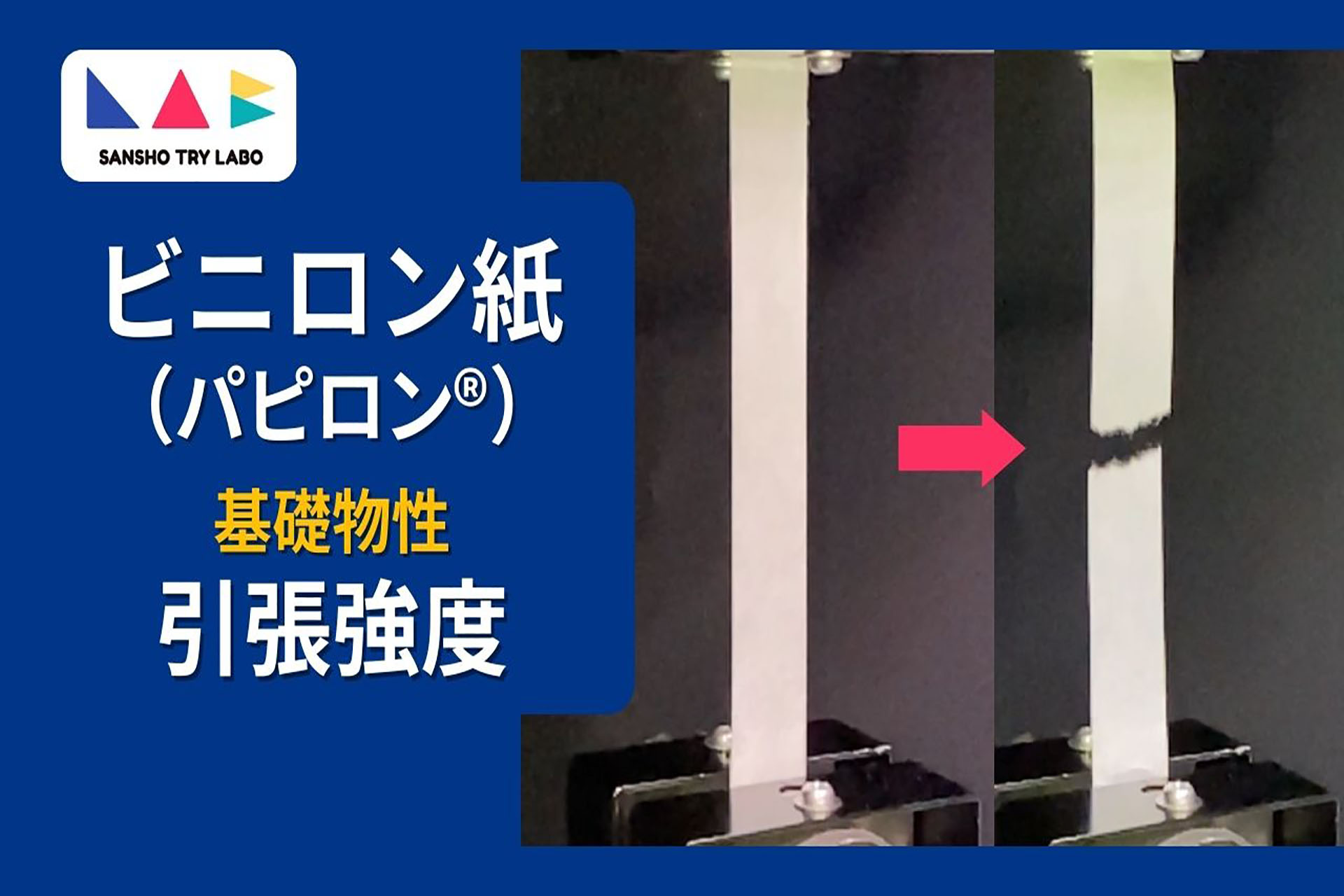 ビニロン紙（パピロン®）の基礎物性-1 三晶株式会社 Sansho Co., Ltd.